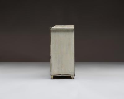 Painted Wood Enfilade Chest Sweden 19th C