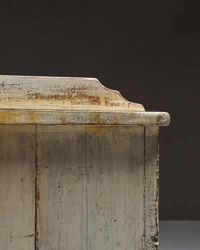 Painted Wood Enfilade Chest Sweden 19th C