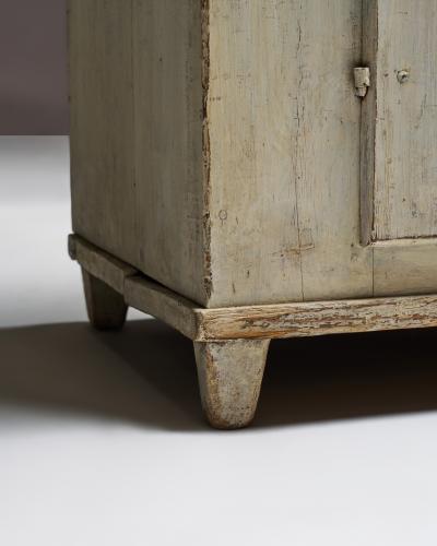 Painted Wood Enfilade Chest Sweden 19th C