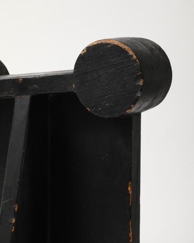 Painted Wood Sculpture