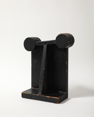 Painted Wood Sculpture