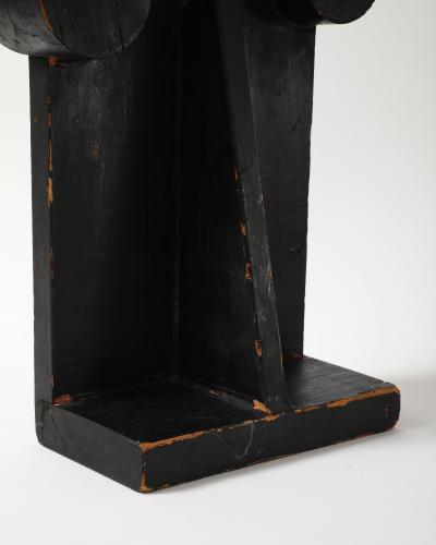 Painted Wood Sculpture