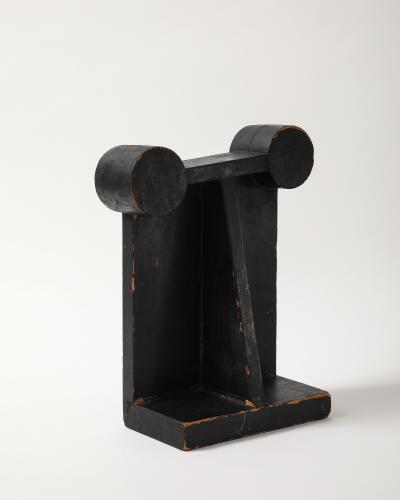 Painted Wood Sculpture