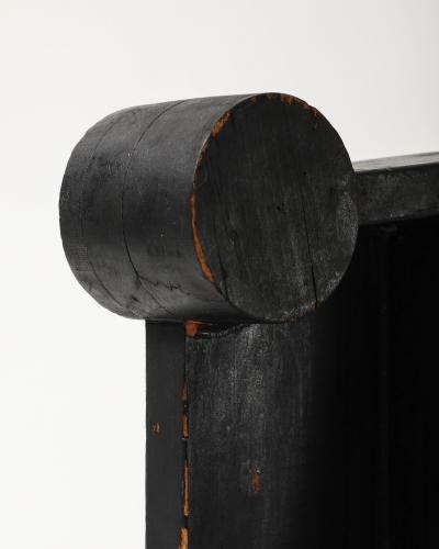 Painted Wood Sculpture