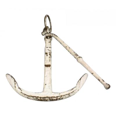 Painted Wrought Iron Anchor