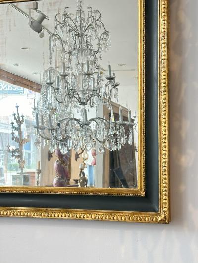 Painted and Giltwood Mirror Circa 1880