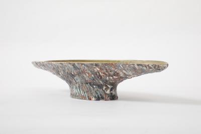 Painterly Glazed French Vessel