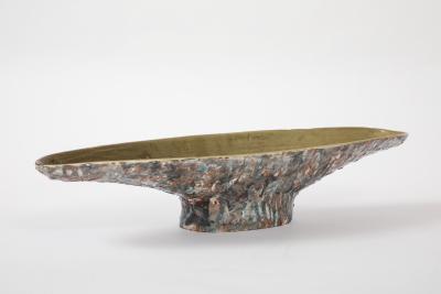 Painterly Glazed French Vessel