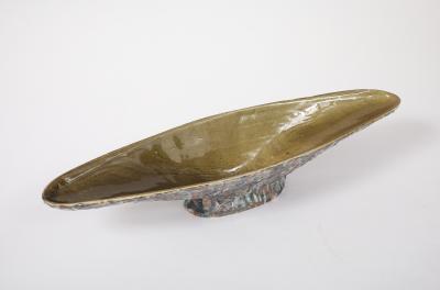 Painterly Glazed French Vessel