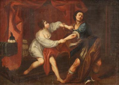 Painting from 18th century Joseph and and Potiphars Wife