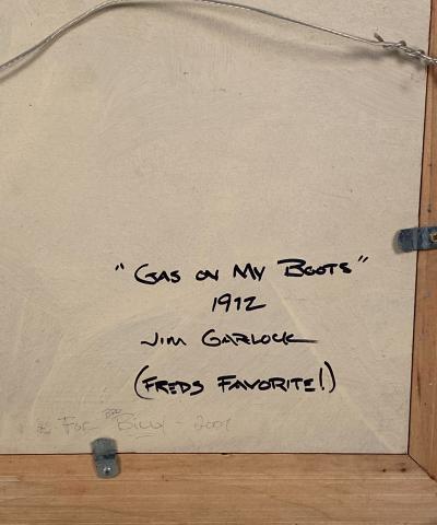 Painting of Old Shoes United States