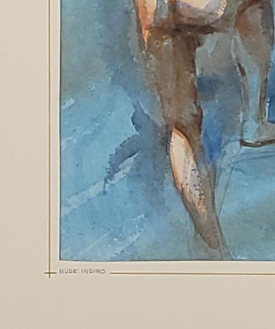 Painting of a Standing Figure circa 1970