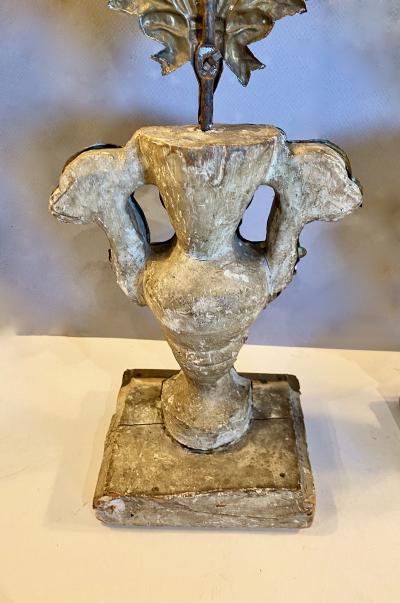 Pair 18th Century French Altar Decorations