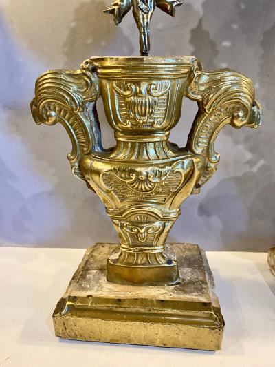 Pair 18th Century French Altar Decorations