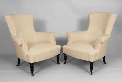Pair 19th Century French Armchairs