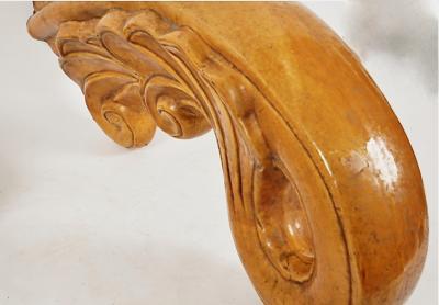 Pair Antique Chinese or Thai Roof Tiles