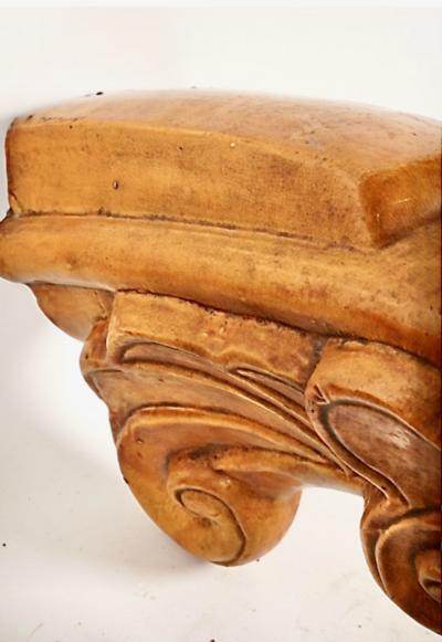 Pair Antique Chinese or Thai Roof Tiles