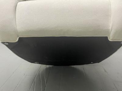 Pair Art Deco Lounge Chairs with Matching Ottoman