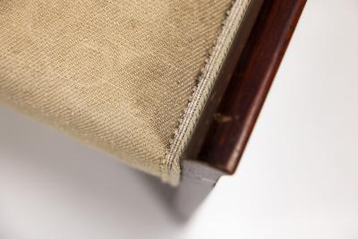 Pair Art Deco Stools in Mahogany 1930s