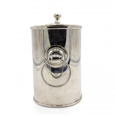 Pair Art Moderne Nickel Plate Wine Coolers