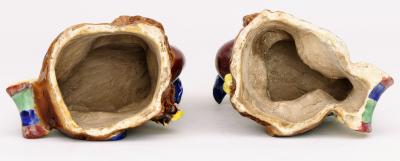 Pair Chinese Phoenix Birds Circa 1840