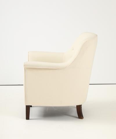 Pair Danish Cabinetmaker PMJ Chairs Denmark 1940 s