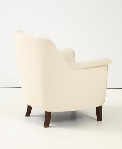 Pair Danish Cabinetmaker PMJ Chairs Denmark 1940 s