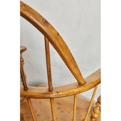 Pair English Country Windsor Chairs