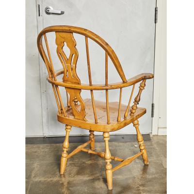 Pair English Country Windsor Chairs