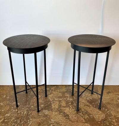 Pair French Moderne Gueridons