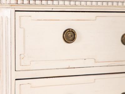 Pair Gustavian Style Chests of Drawers Early 20th Century