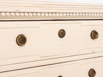 Pair Gustavian Style Chests of Drawers Early 20th Century