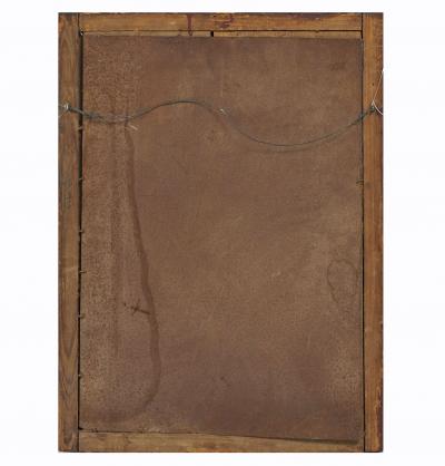 Pair Indian Reverse Glass Paintings