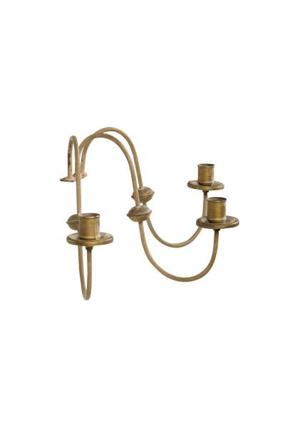 Pair Italian Iron and Gilt Wall Lights 18th C 5800 00