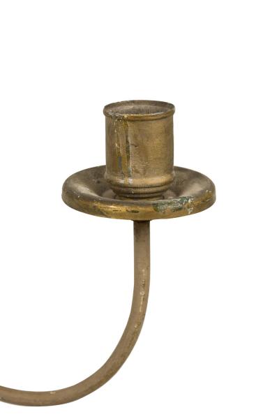 Pair Italian Iron and Gilt Wall Lights 18th C 5800 00