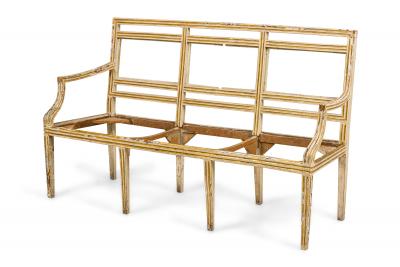 Pair Italian Neo classic Settees 18th c unupholstered