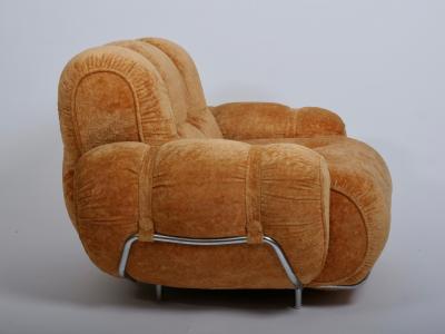 Pair Italian Space Age lounge chairs c1980s