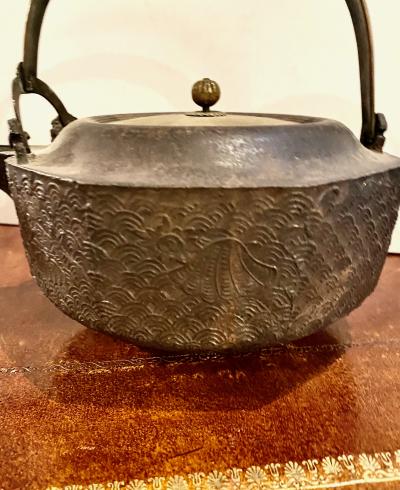 Pair Japanese Late Edo Early Meiji Choshis or Sake Ewers