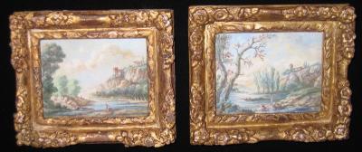 Pair Landscape Scenes