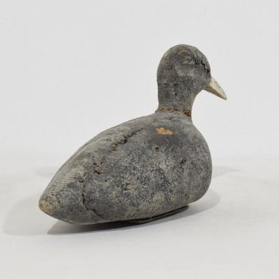 Pair Late 19th Century French Decoys Cork Coots