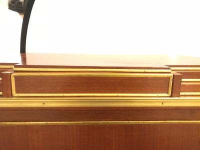 Pair Mahogany Up Russian Neoclassical Style Commodes Nightstands