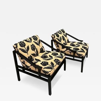 Pair Mid Century Modern Lounge Chairs