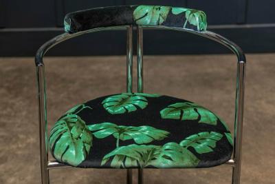 Pair Mid Century Upholstered Chairs