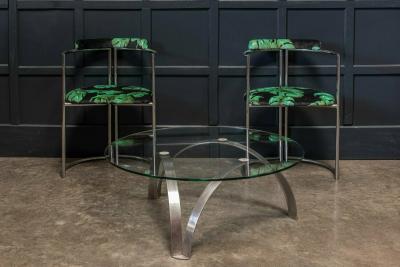 Pair Mid Century Upholstered Chairs