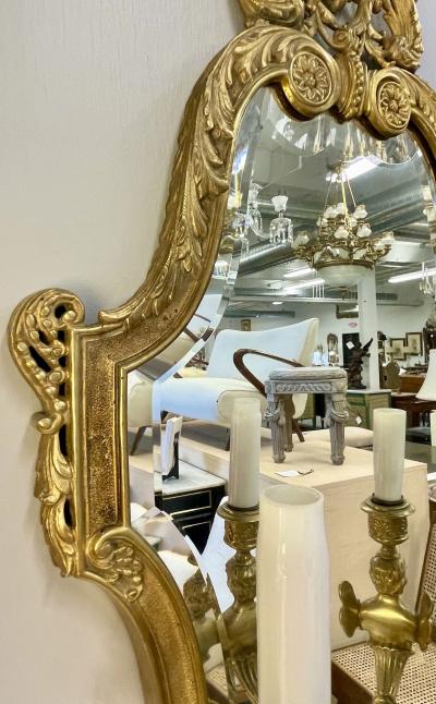 Pair Neoclassical Style Wall Sconces Bronze Three Arm Light with Fairy Figures