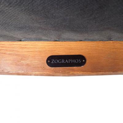 Pair Nico Zographos Ireland Arm Chairs