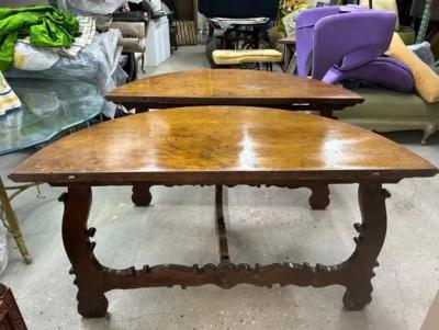 Pair Of 17th 18th Century Italian Console Tables