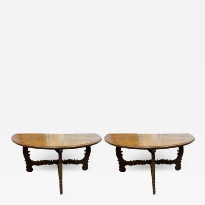 Pair Of 17th 18th Century Italian Console Tables