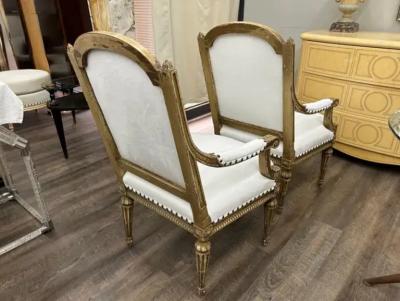 Pair Of 19th Century French Louis XVI Style Chairs