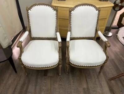Pair Of 19th Century French Louis XVI Style Chairs